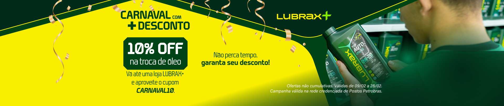 Carnaval com + desconto