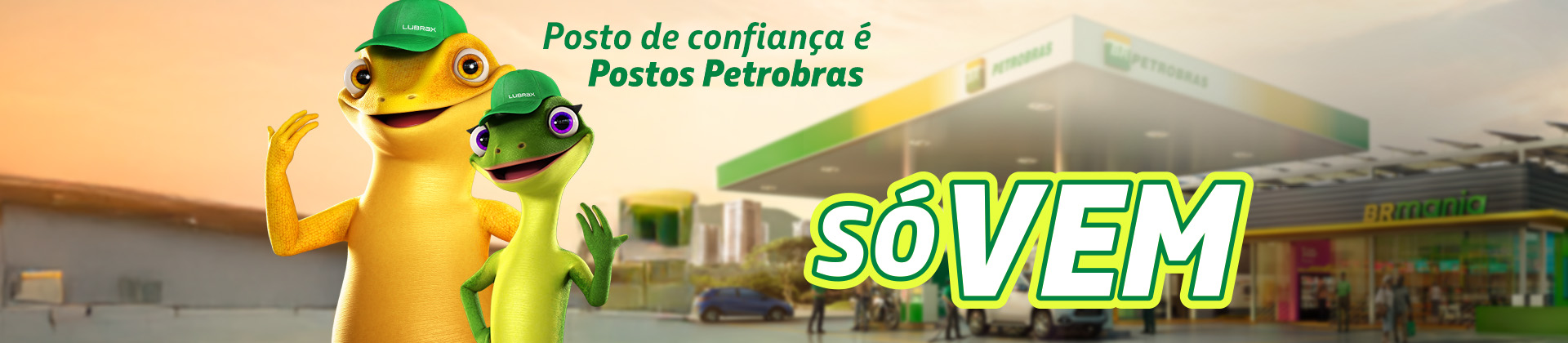 Posto de confiança é Postos Petrobras.