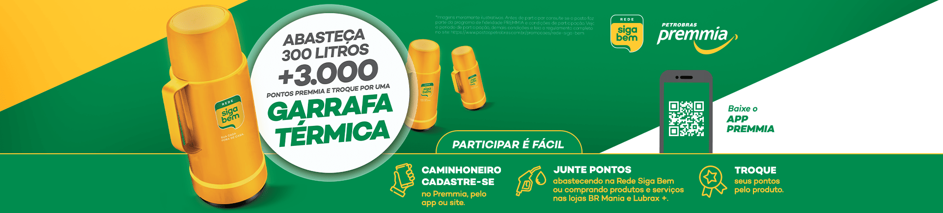 Promoção Garrafa Térmica