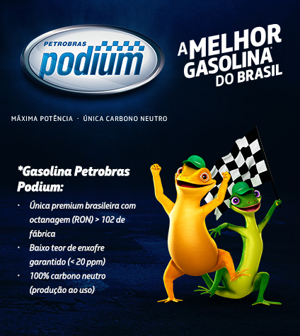 Petrobras Podium: a única gasolina carbono neutro do Brasil