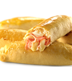 ENROLADO DE PRESUNTO E QUEIJO ENROLADO DE PRESUNTO E QUEIJO