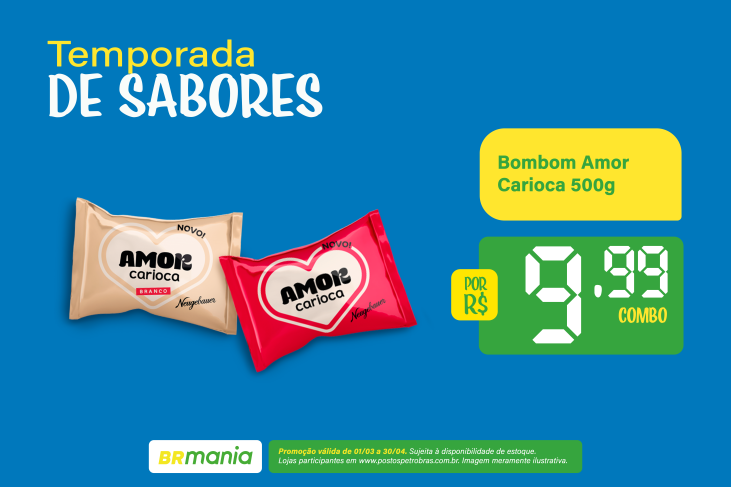 Encontre a BR Mania mais perto de você