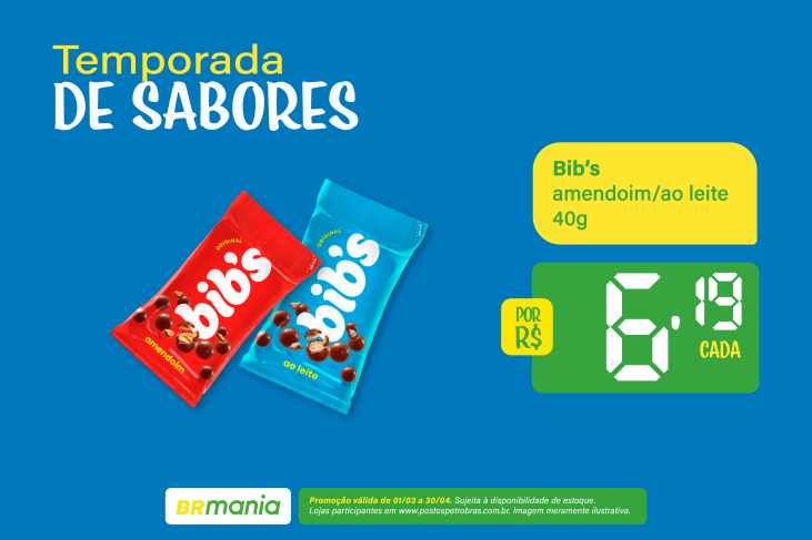 Encontre a BR Mania mais perto de você