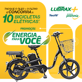De 14/12/2023 a 14/02/2024. Na troca de óleo + filtro, o consumidor ganha um número da sorte para concorrer a uma bike elétrica. Filtro da marca TECFIL = 02 números da sorte.