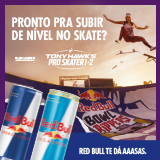 Promoção Red Bull e BR Mania Tony Hawk