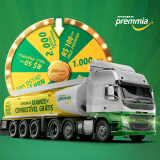 De 11/10, às 12h, até 29/12/2023. *10 anos de combustível grátis é mera sugestão de uso para prêmio dos sorteios, os quais serão entregues de uma única vez, em certificado de ouro, no valor de R$ 144 mil cada.