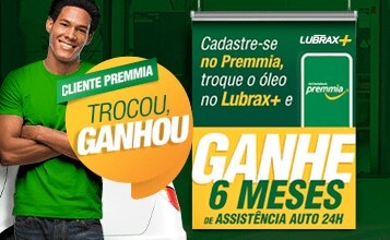 Promoção Trocou, ganhou - Lubrax+ Benefício Porto Seguro