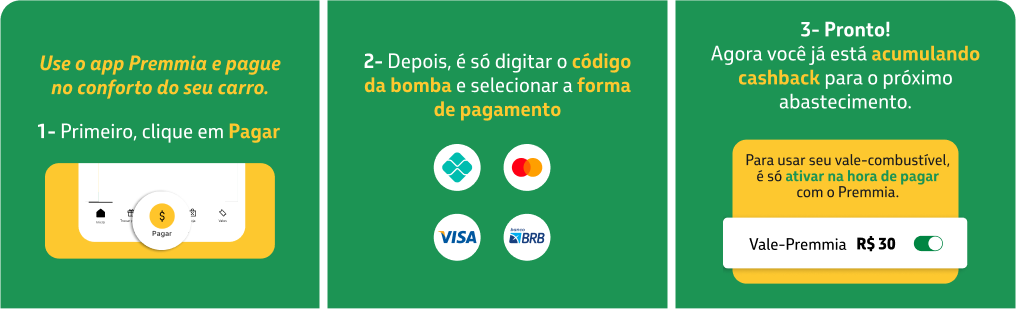 Veja como é fácil acumular cashback com Premmia