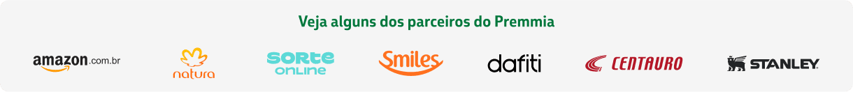 Veja alguns dos parceiros do Premmia