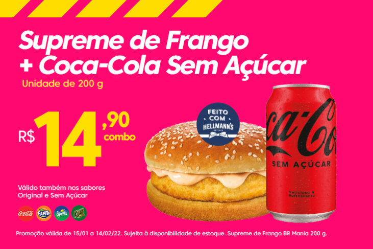 Confira a BR Mania mais próxima no iFood